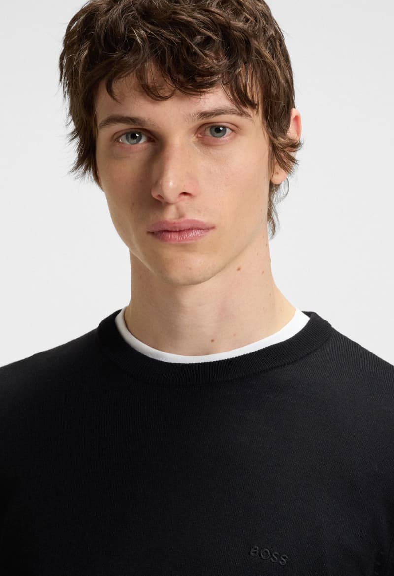 Men's Knitwear Boss Black