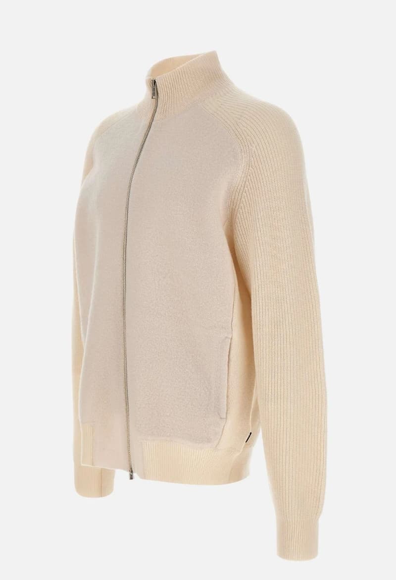 Men's Cardigans Boss White