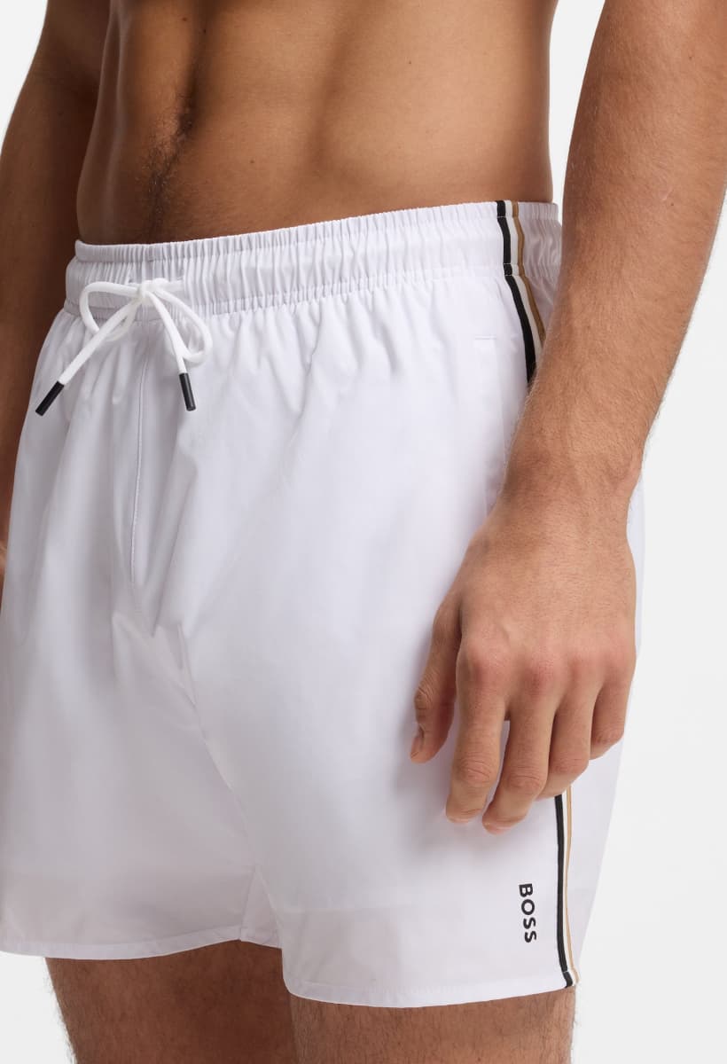 Men's Swimwear Boss White