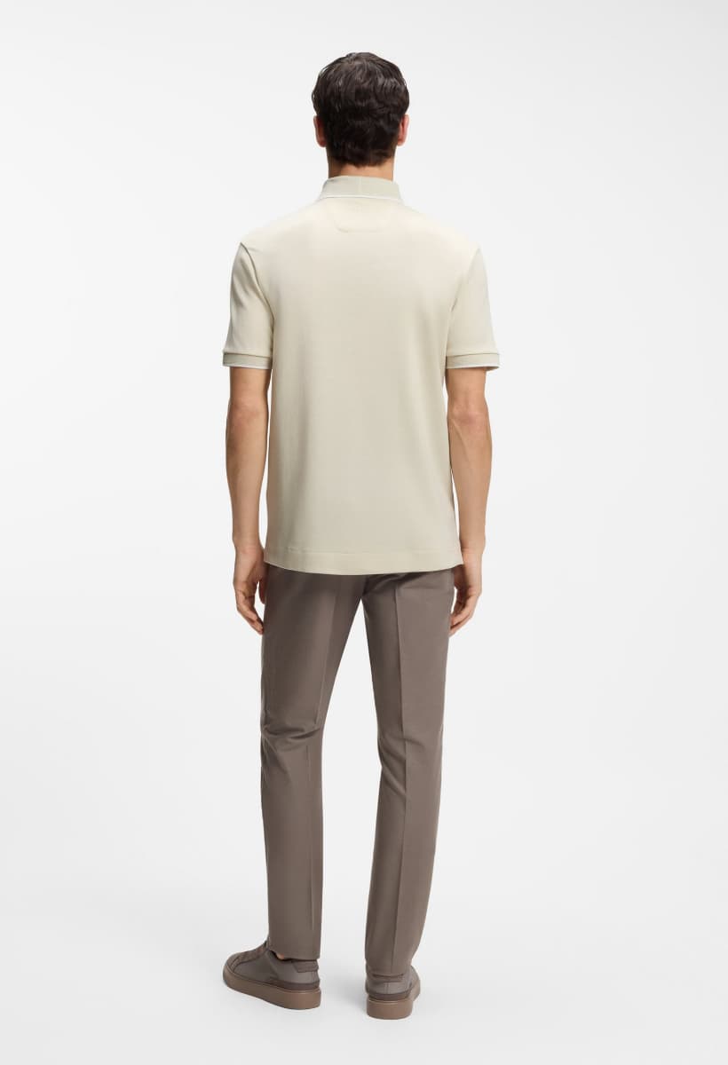 Men's Polo Shirts Boss White