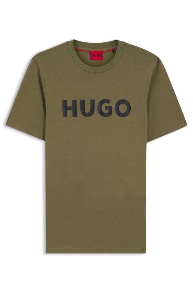Men's T-Shirts Hugo Green