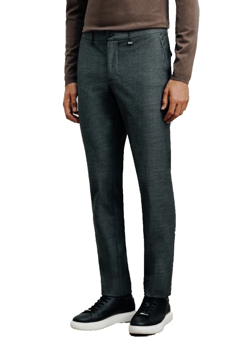 ΑΝΔΡΙΚΟ ΠΑΝΤΕΛΟΝΙ CHINO IZAC VILLARO ΚΑΝΟΝΙΚΗ ΓΡΑΜΜΗ ΑΝΘΡΑΚΙ