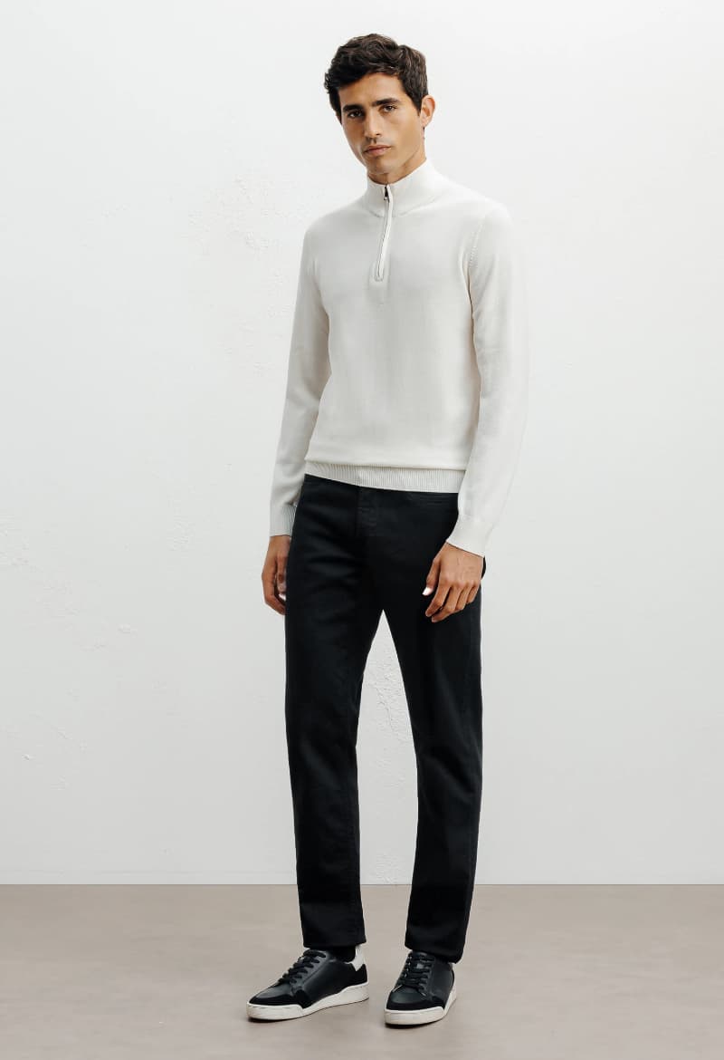 Men's Knitwear Izac Ecru