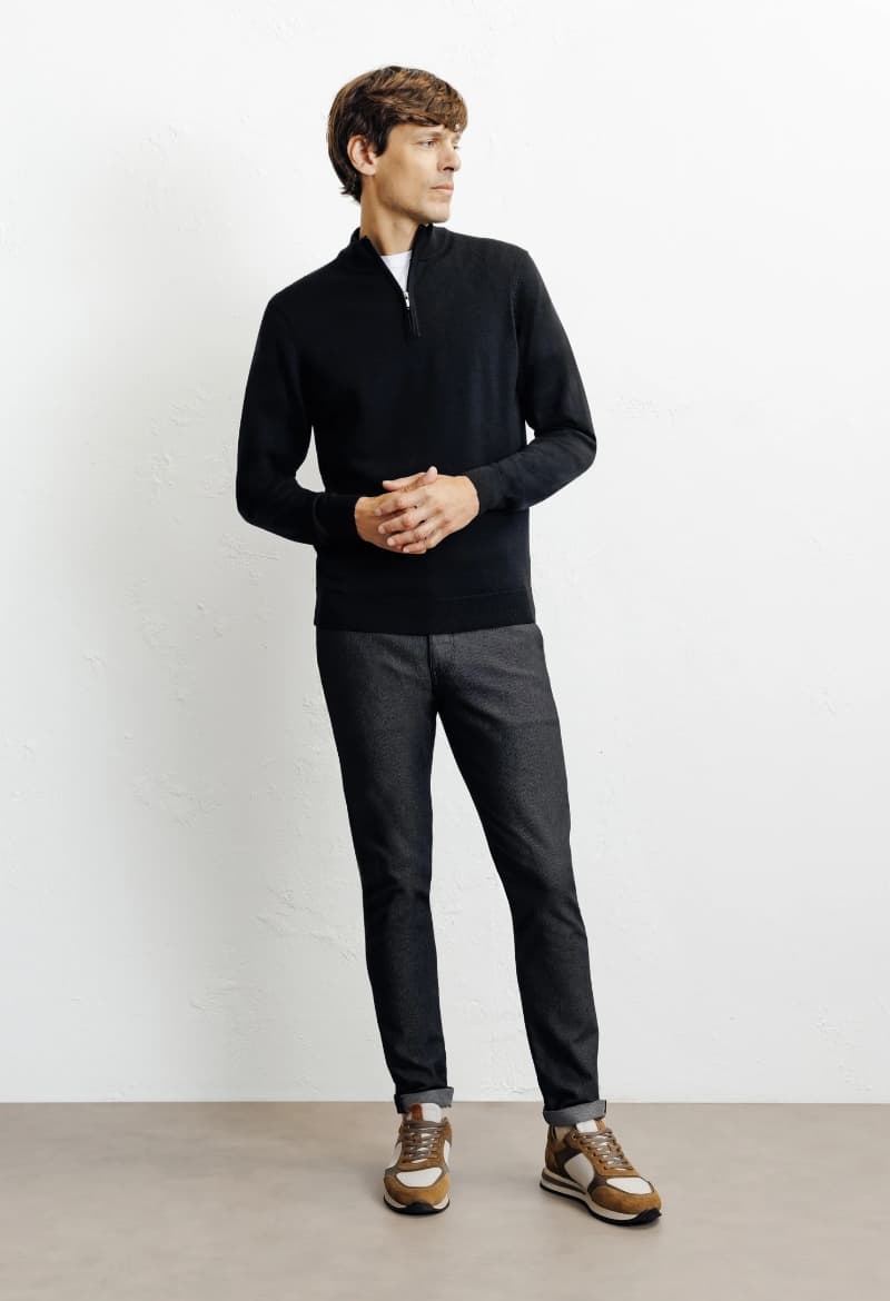Men's Knitwear Izac Black