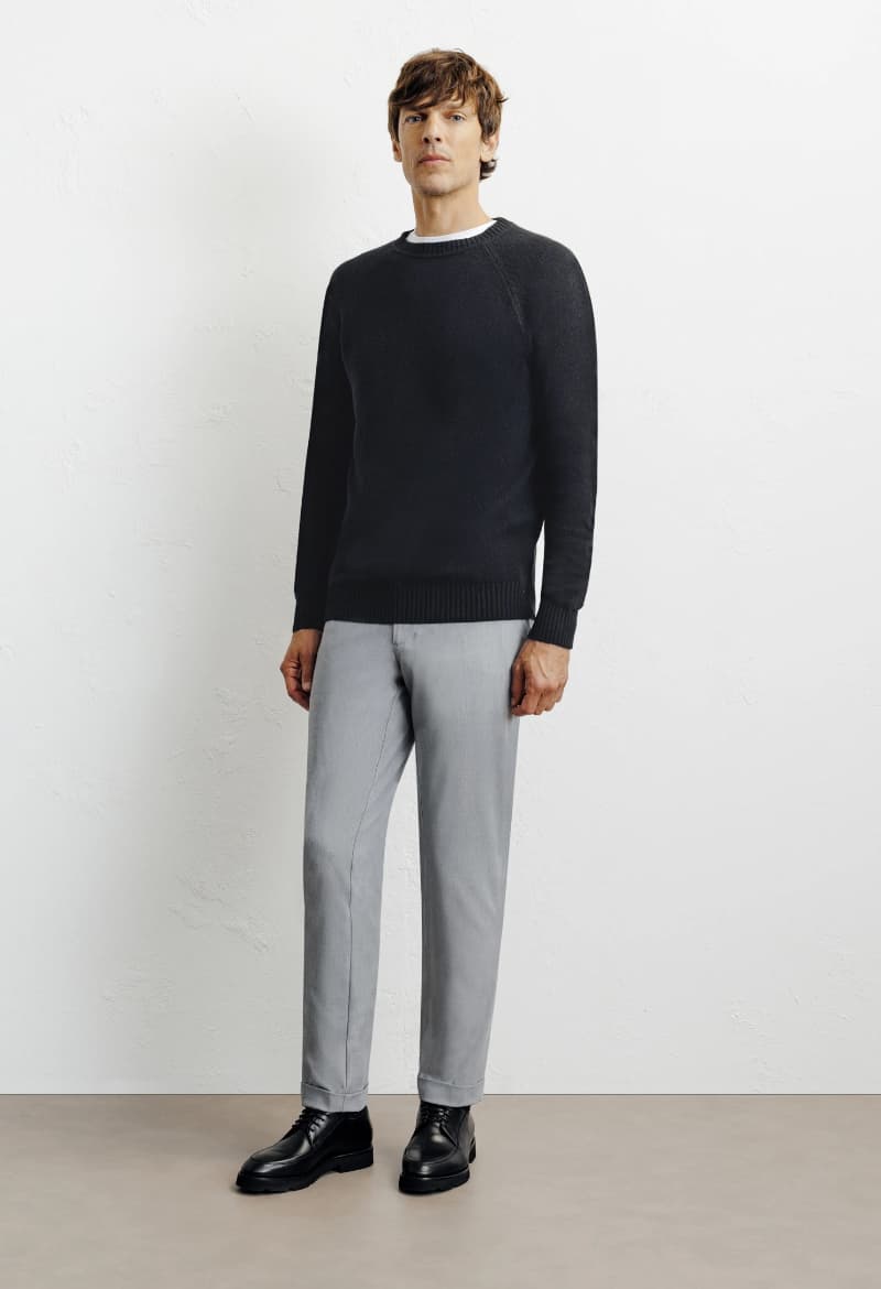 Men's Knitwear Izac Black