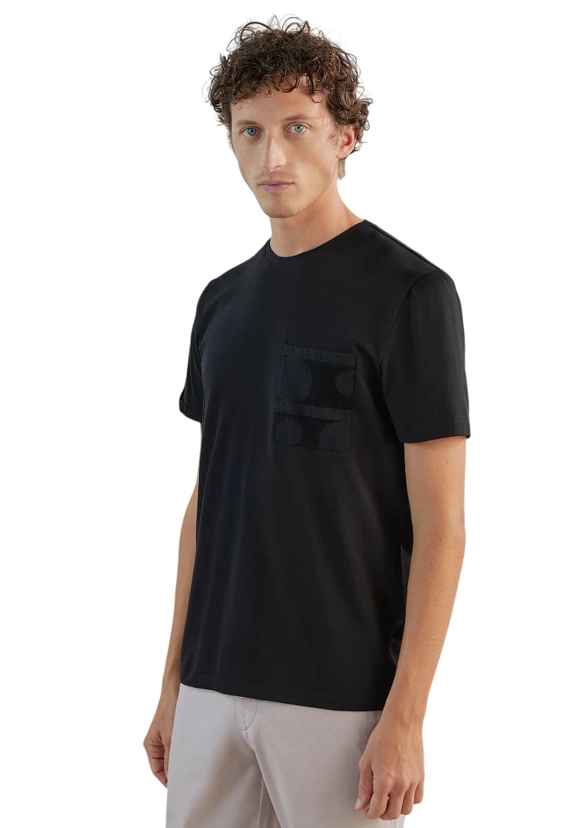 Men's T-Shirts Izac Black
