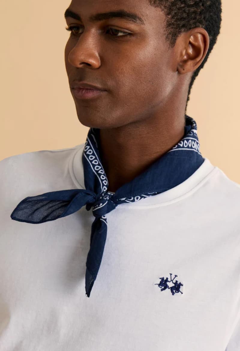 Men's T-Shirts La Martina White