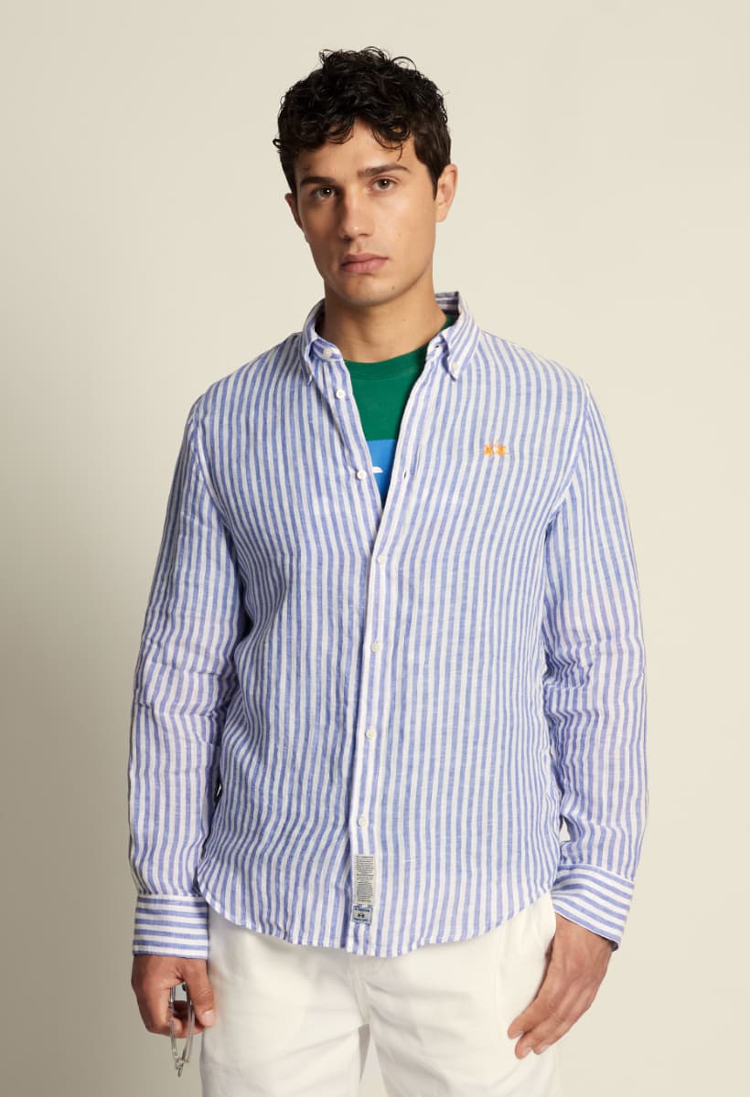 Men's Shirts La Martina White