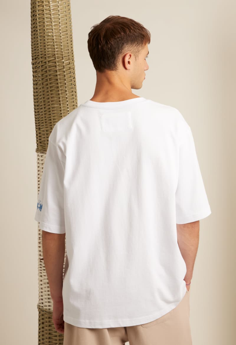 Men's T-Shirts La Martina White