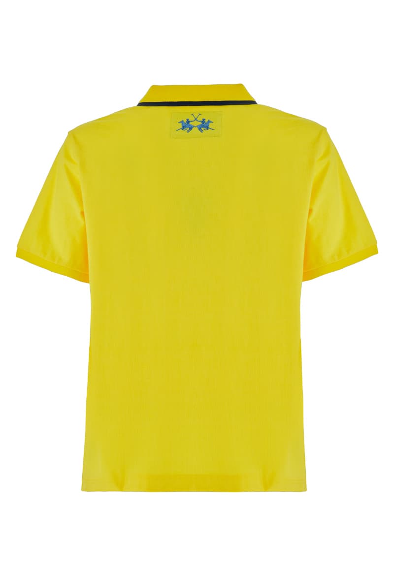 Men's Polo Shirts La Martina Yellow