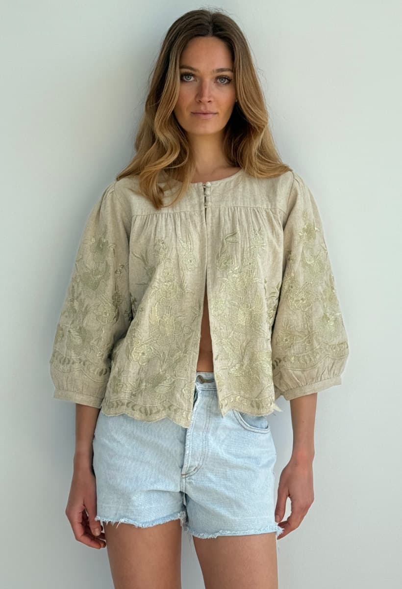 Women's Tops Rose&Rose Ecru