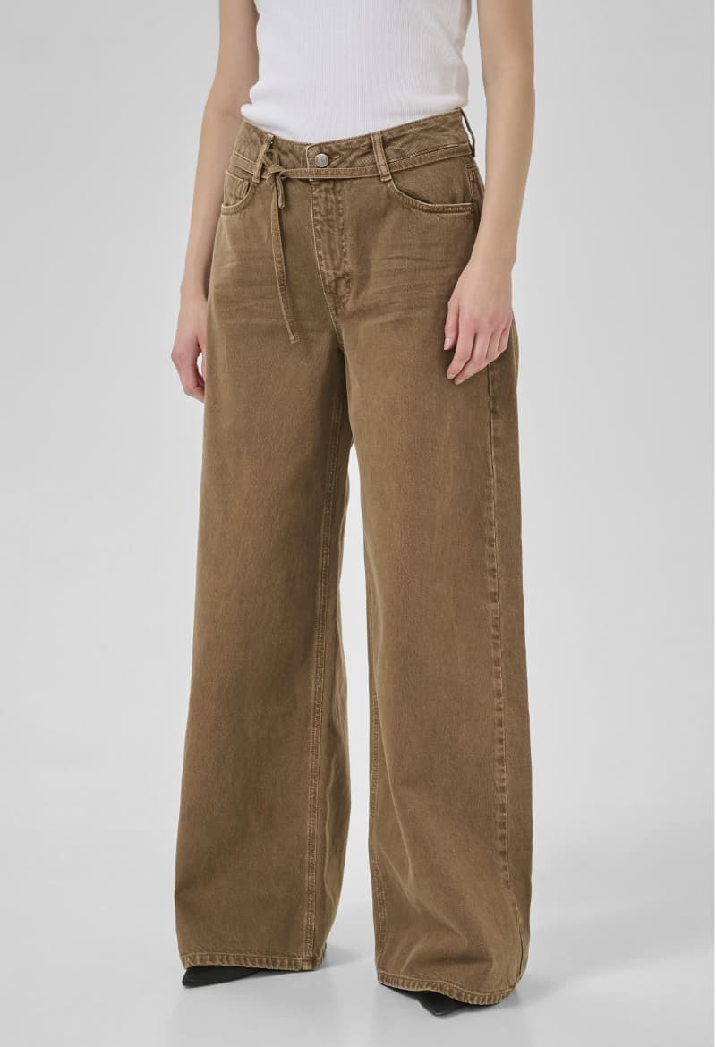 Women's Trousers My Essential Wardrobe Brown