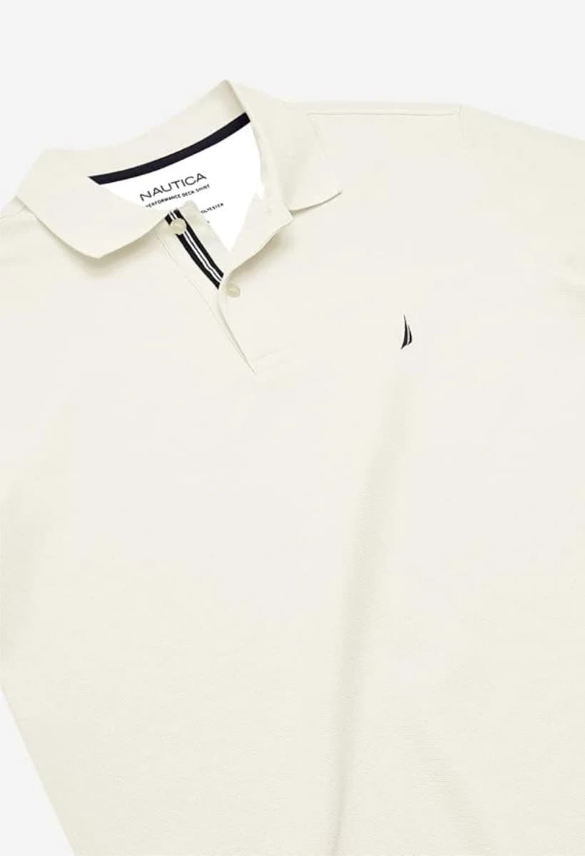 Men's Polo Shirts Nautica Ecru