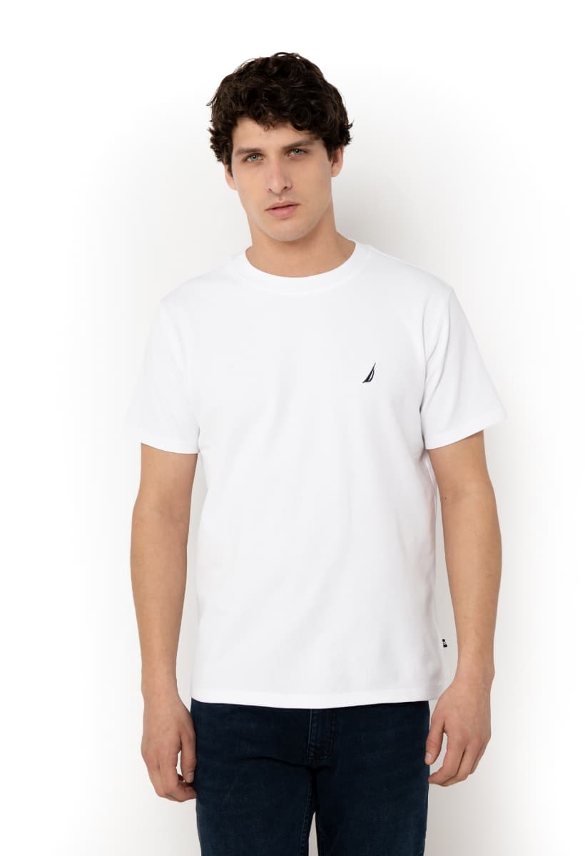 ΑΝΔΡΙΚΟ T-SHIRT NAUTICA ΚΟΝΤΟΜΑΝΙΚΟ ΛΑΔΙ