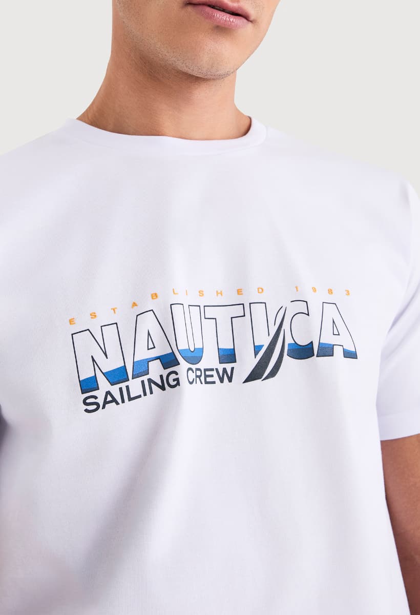 Men's T-Shirts Nautica White