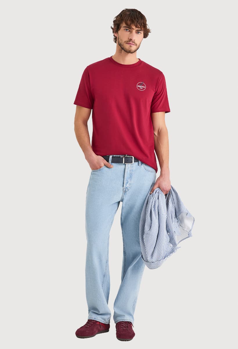 Men's T-Shirts Nautica Red