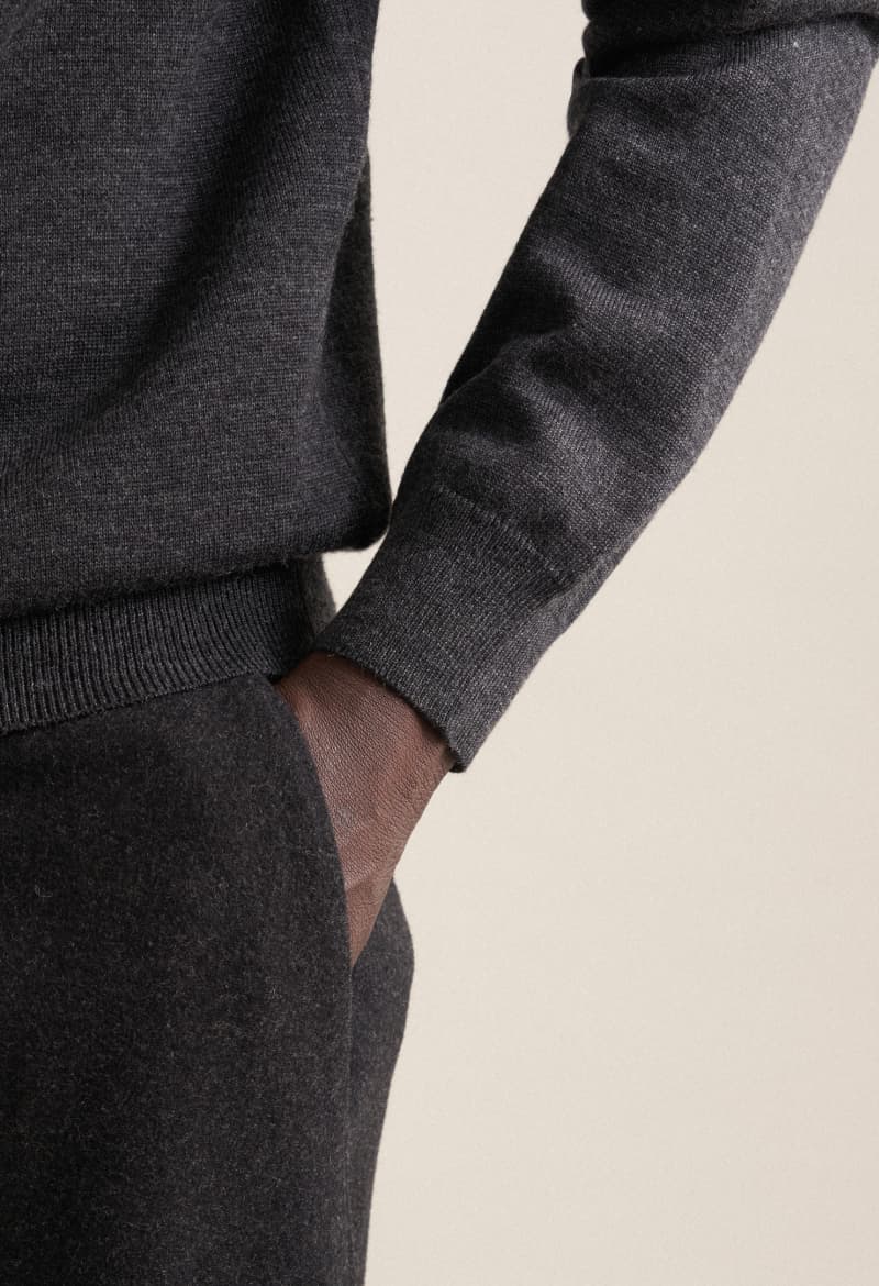 Men's Knitwear Seidensticker Gray