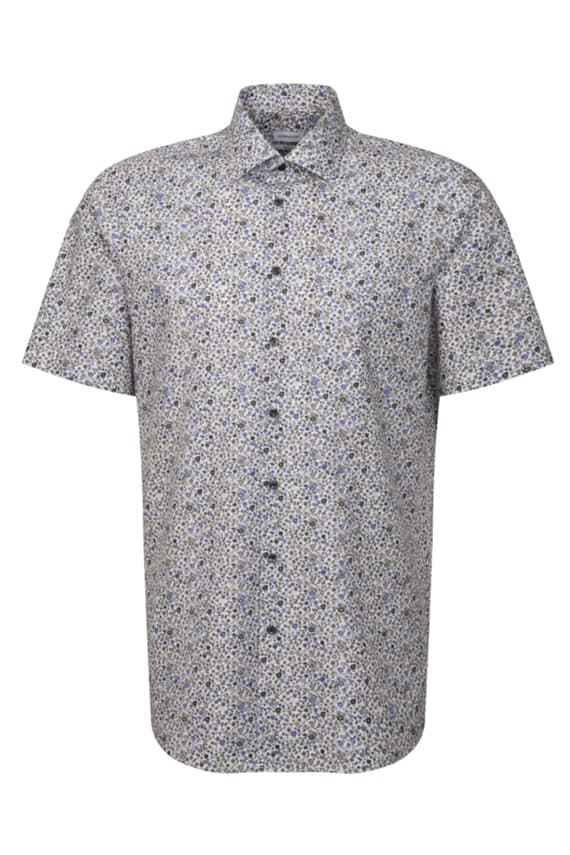Men's Shirts Seidensticker Blue
