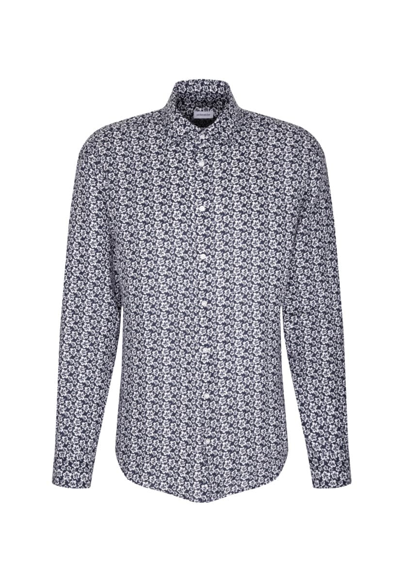 Men's Shirts Seidensticker Blue