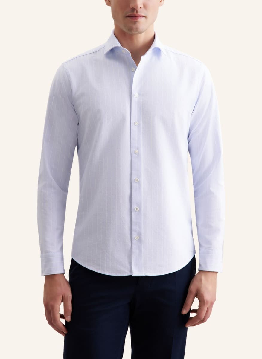 Men's Shirts Seidensticker Blue