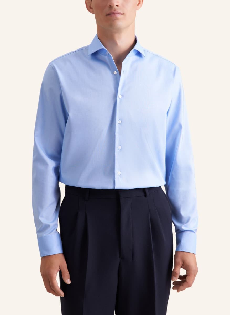 Men's Shirts Seidensticker Blue