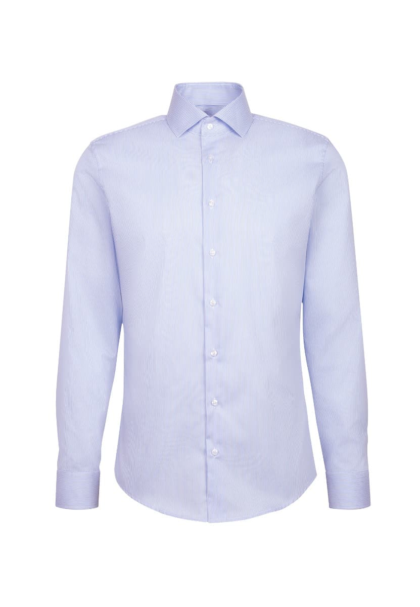Men's Shirts Seidensticker Blue