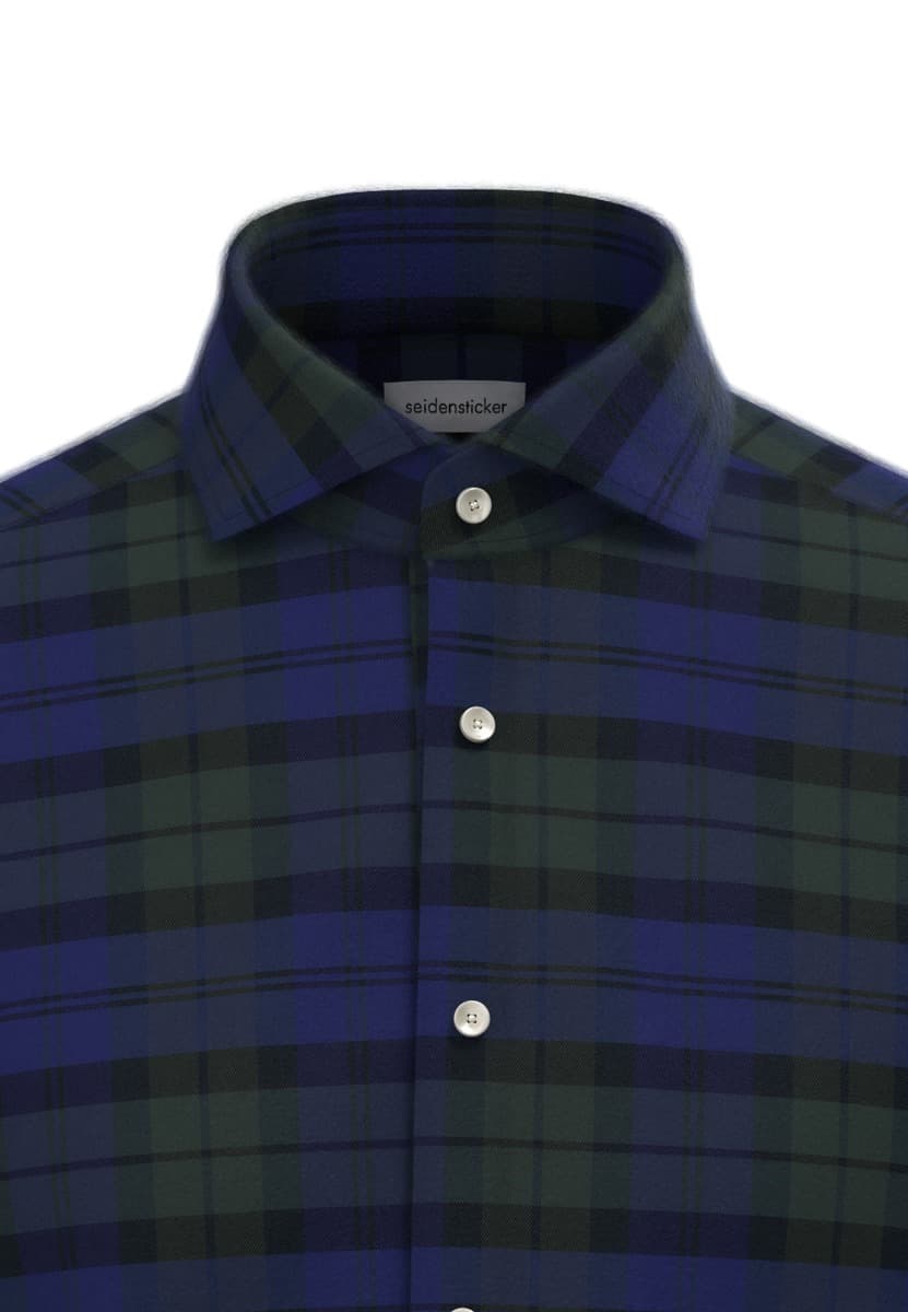 Men's Shirts Seidensticker Blue