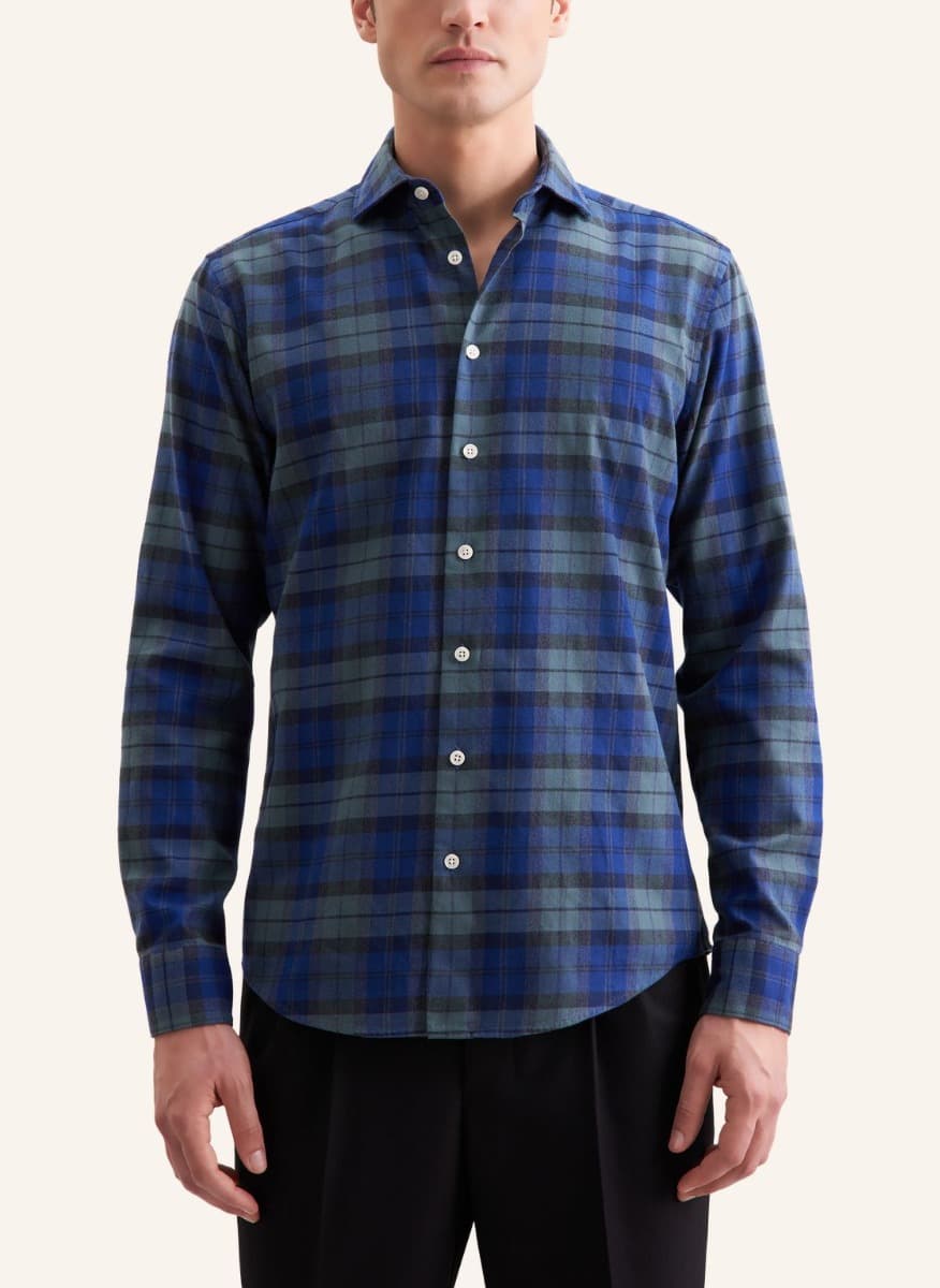 Men's Shirts Seidensticker Blue