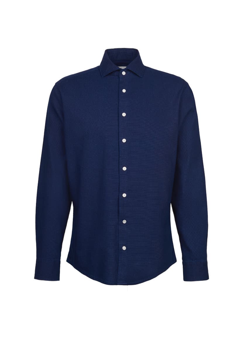 Men's Shirts Seidensticker Blue