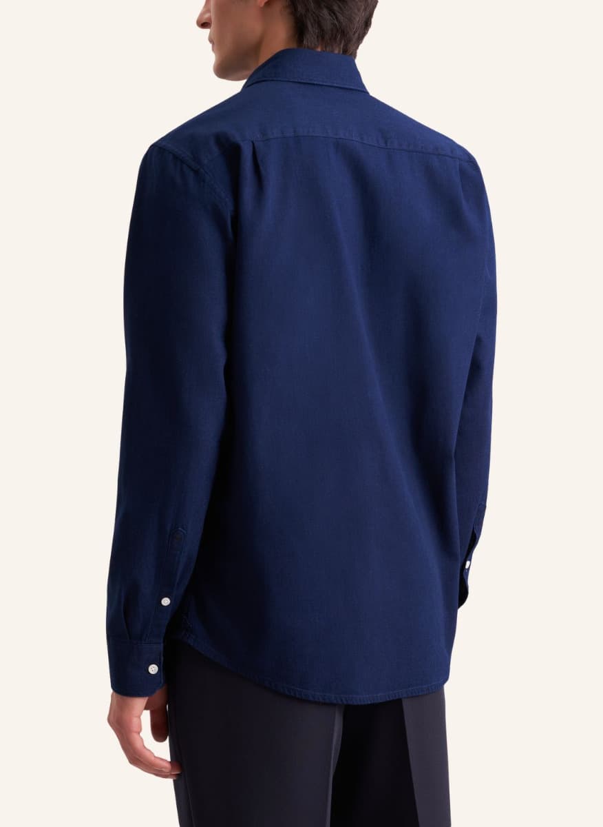 Men's Shirts Seidensticker Blue