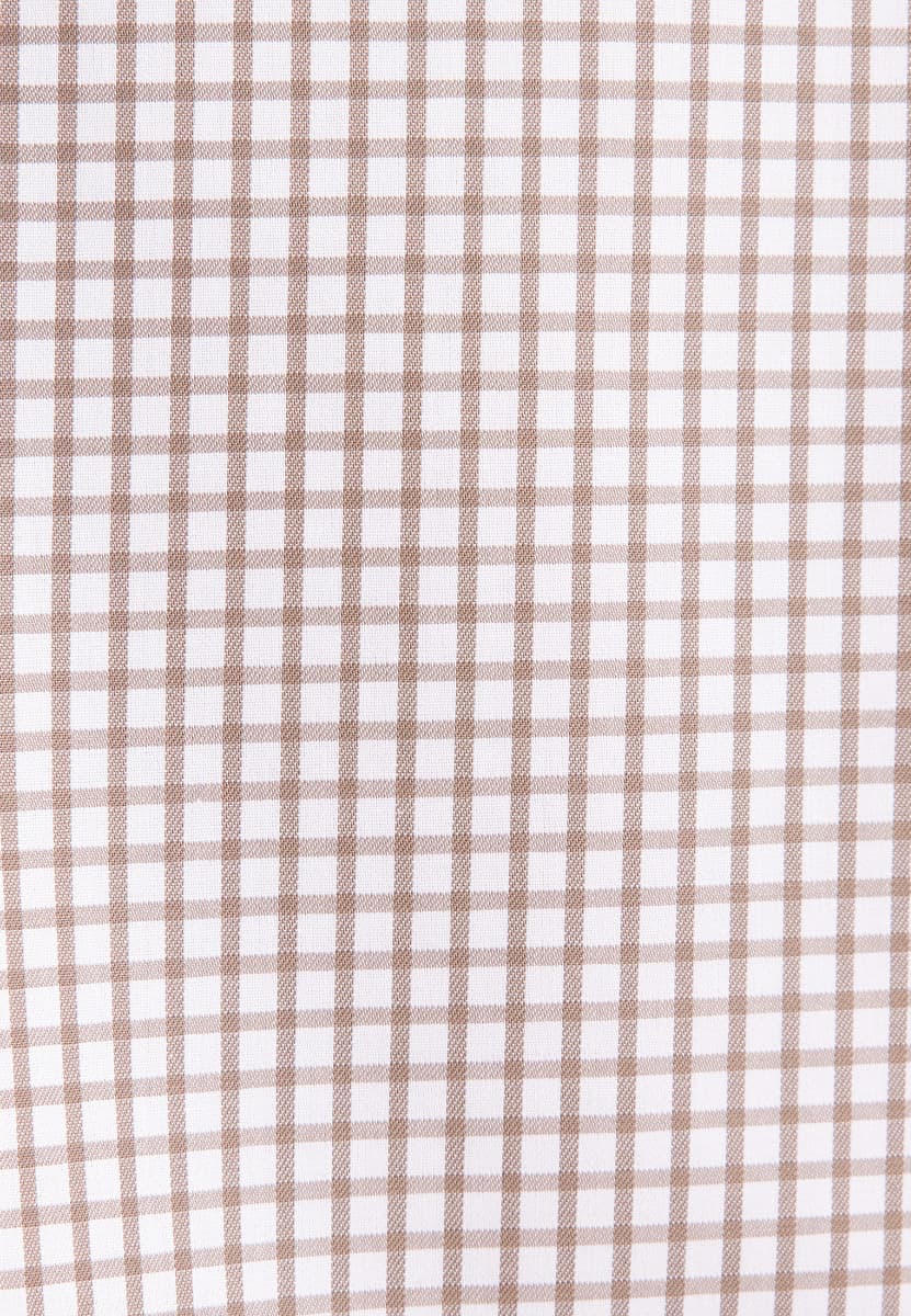 Men's Shirts Seidensticker Brown