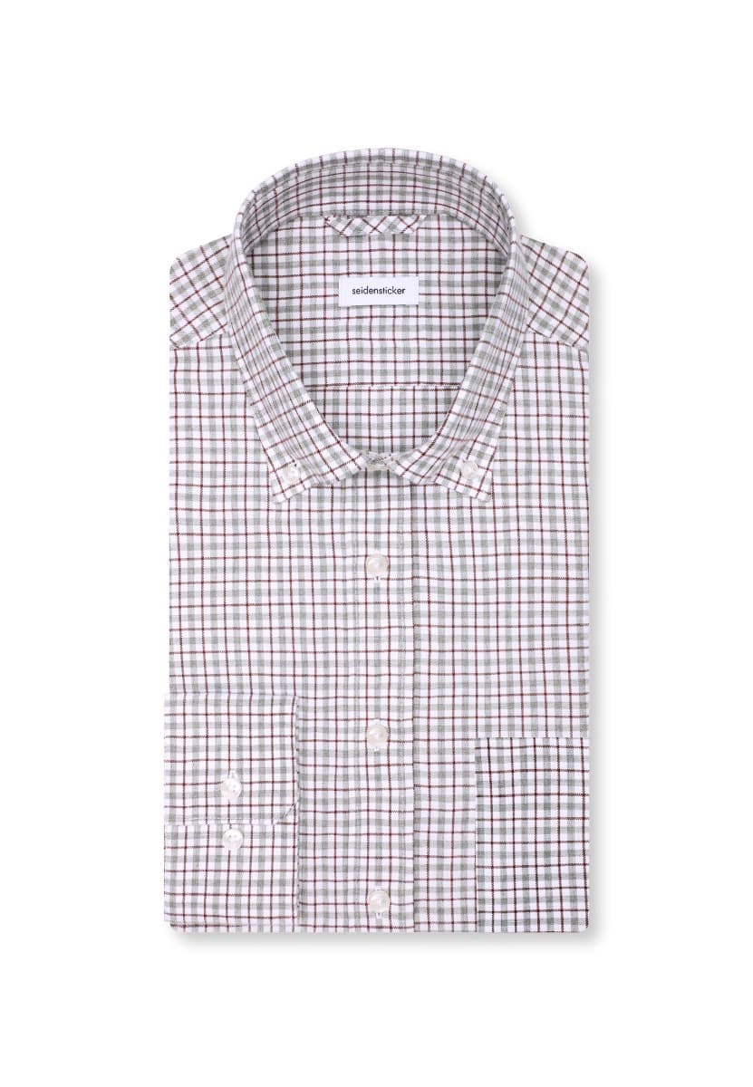 Men's Shirts Seidensticker Gray