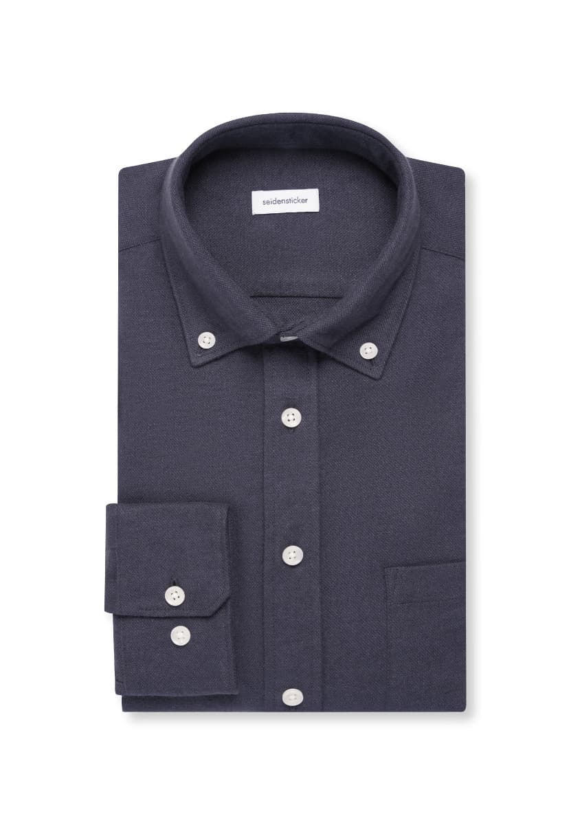 Men's Shirts Seidensticker Gray