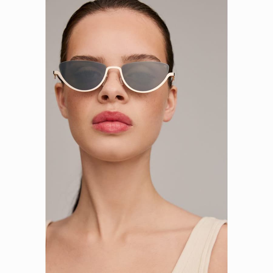 Women's Sunglasses Av Sunglasses Gold