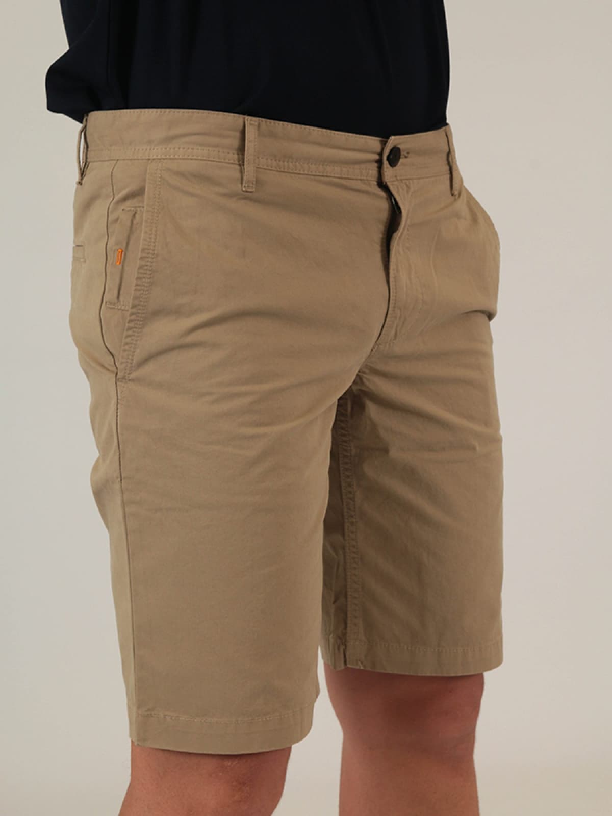 BOSS ORANGE ΒΕΡΜΟΥΔΑ CHINO SCHINO REGULAR FIT ΜΠΕΖ