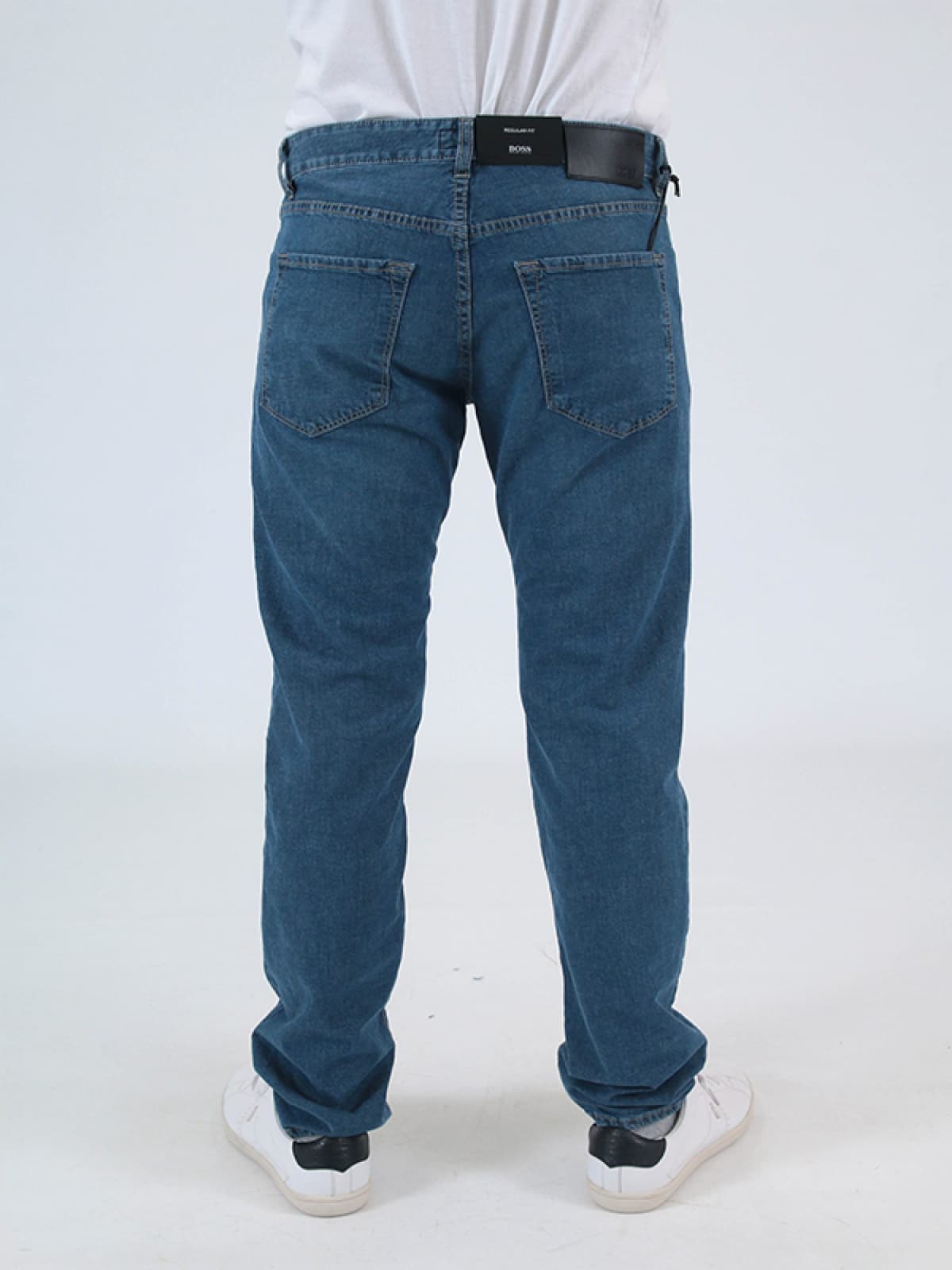 BOSS ΠΑΝΤΕΛΟΝΙ JEANS REGULAR FIT MAINE3 ΜΠΛΕ