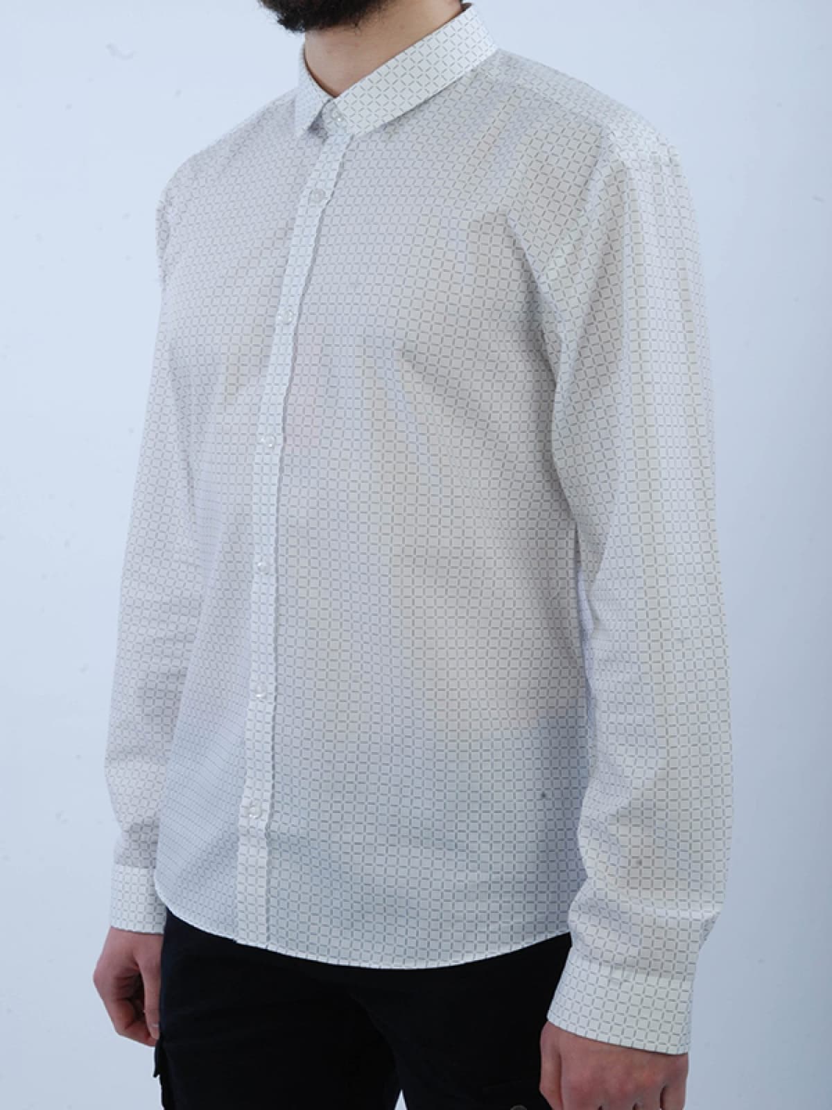 HUGO ΠΟΥΚΑΜΙΣΟ ΚΑΡΩ EXTRASLIM FIT ERO3 ΛΕΥΚΟ