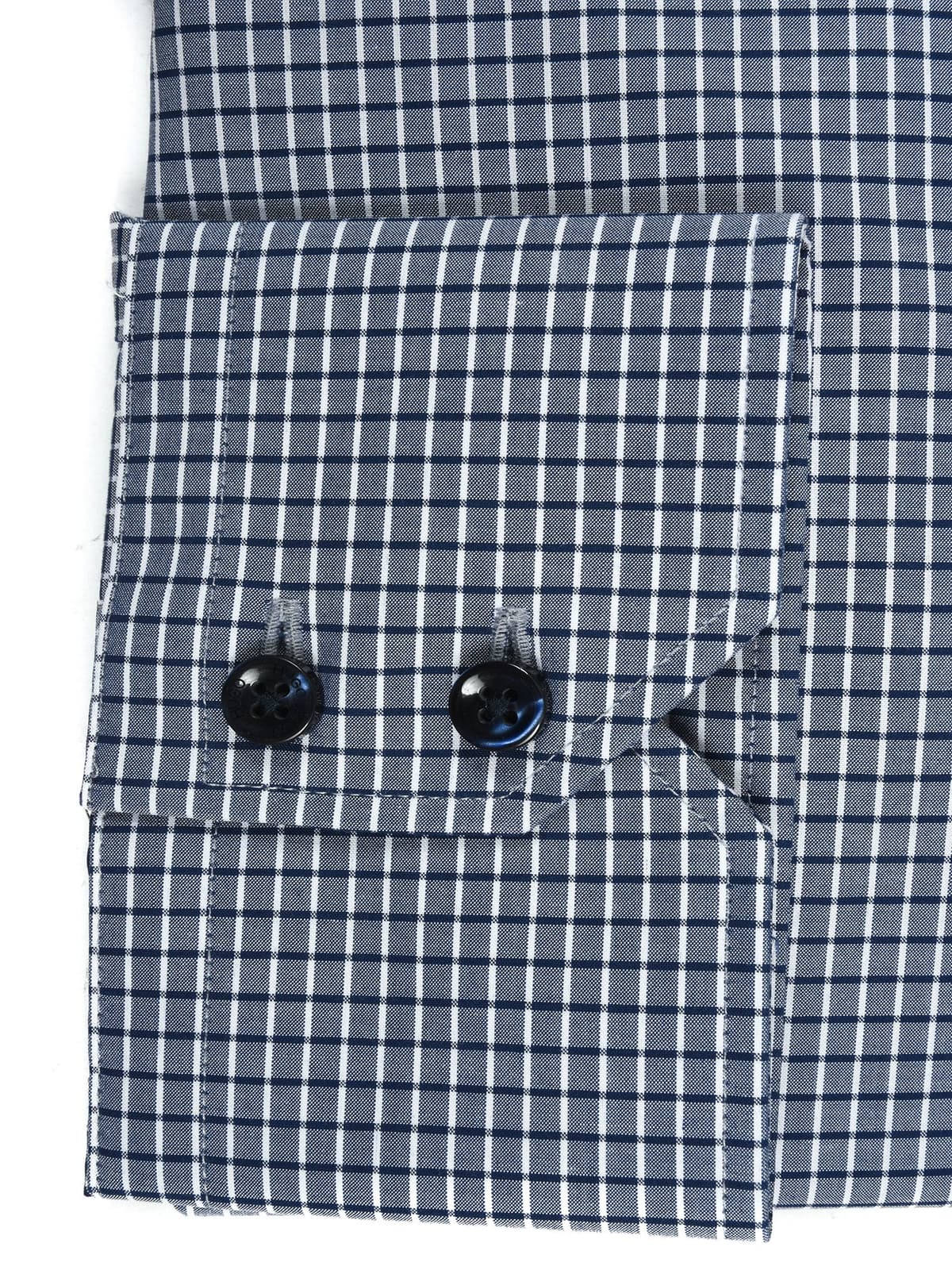 HUGO ΠΟΥΚΑΜΙΣΟ ΚΑΡΩ GORDON REGULAR FIT EASY IRON ΜΠΛΕ