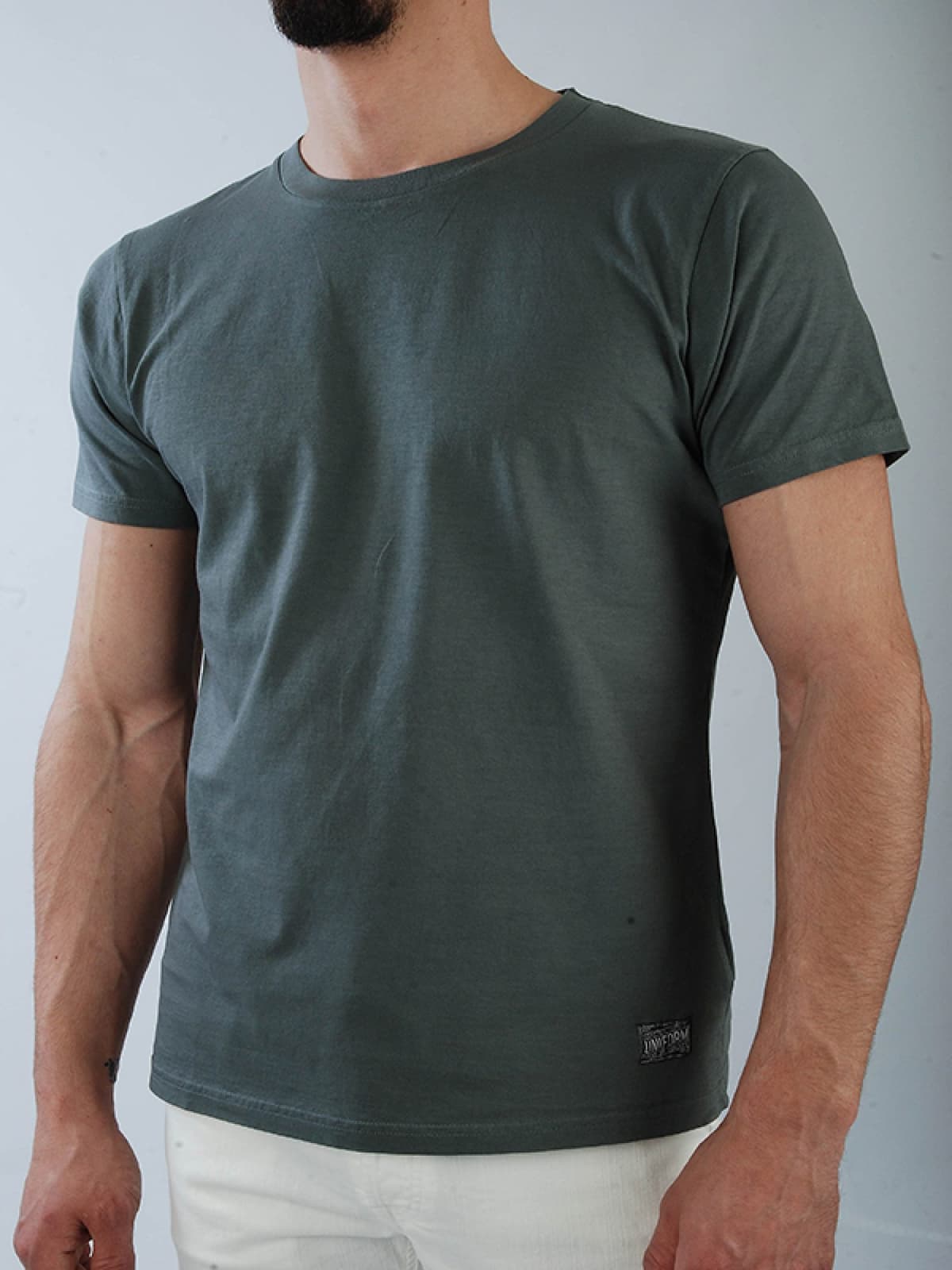 UNIFORM TSHIRT KM ΓΚΡΙ