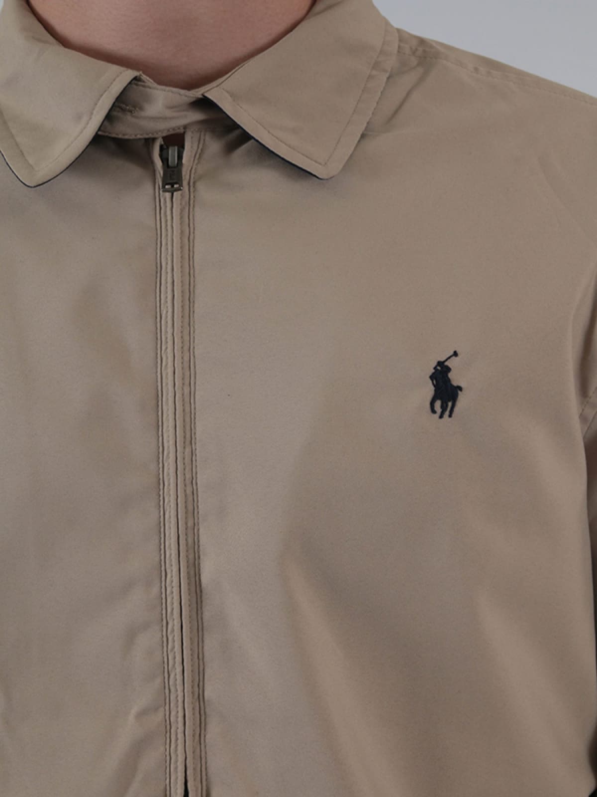 RALPH LAUREN ΜΠΟΥΦΑΝ JACKET ΜΠΕΖ