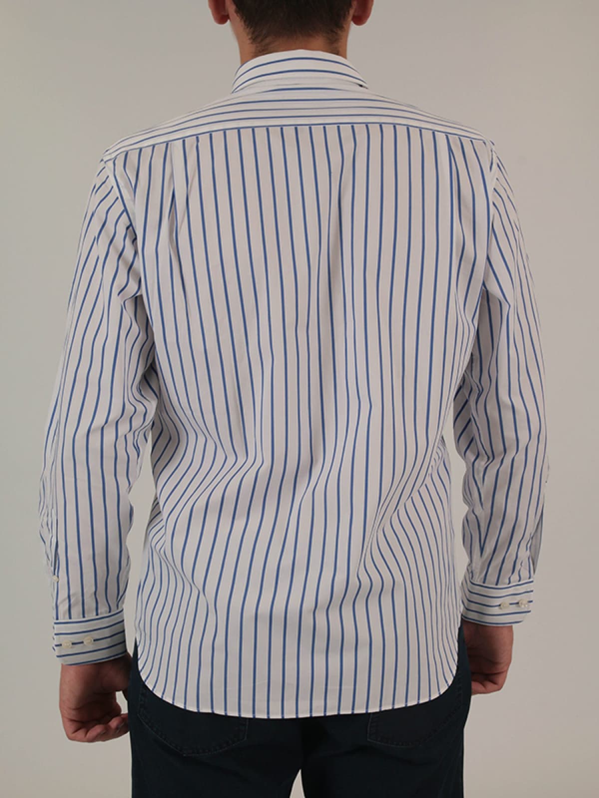 PAUL&SHARK ΠΟΥΚΑΜΙΣΟ BD ΚΟΜΠΟΖΕ ΡΙΓΕ ΛΕΥΚΟ