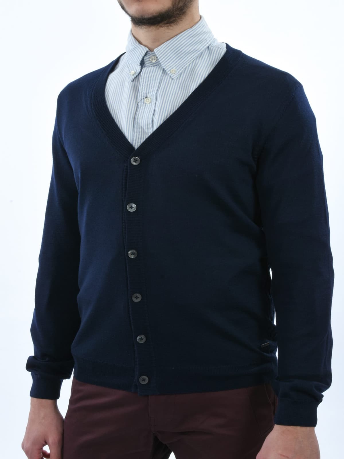 BOSS ΠΛΕΚΤΟ ΖΑΚΕΤΑ MARDON ΜΠΛΕ