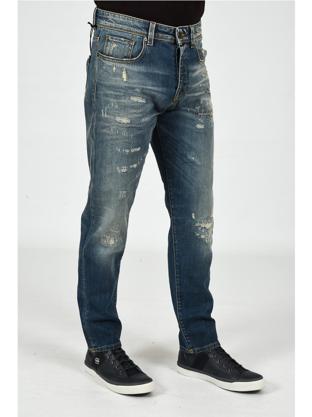 SELECTED ΠΑΝΤΕΛΟΝΙ JEANS ΦΘΟΡΕΣ ΜΠΛΕ