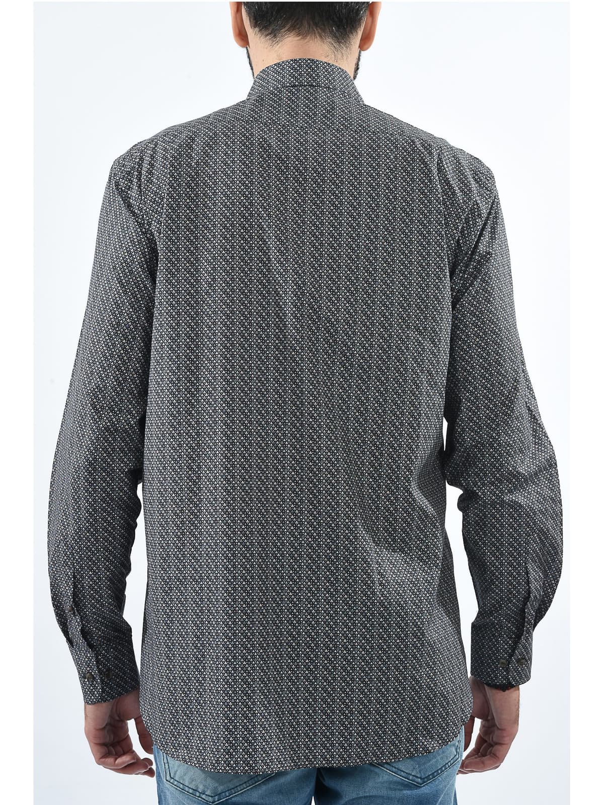 PAUL&SHARK ΠΟΥΚΑΜΙΣΟ ΜΙΚΡΟΣΧΕΔΙΟ ΜΠΛΕ