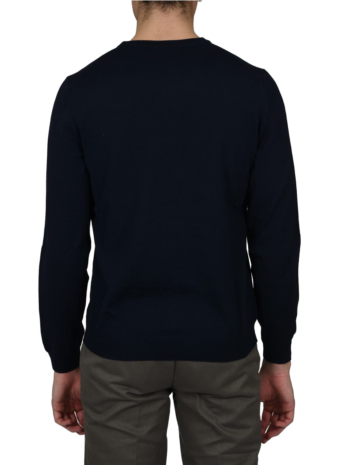 BOSS GREEN ΠΛΕΚΤΟ VNECK CALLUM MERINO REGULAR FIT AVIATOR ΜΠΛΕ