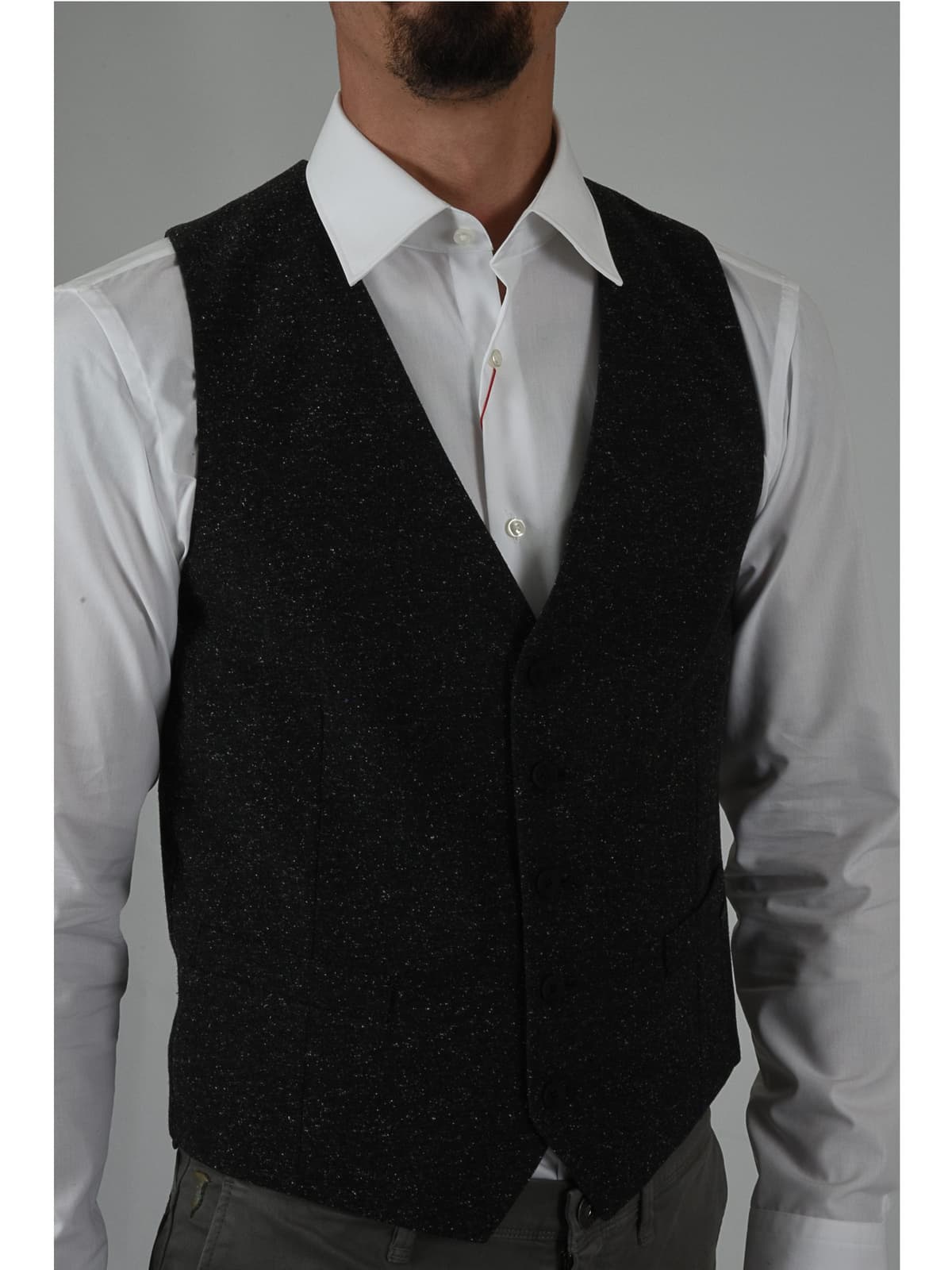 BOSS ORANGE ΓΙΛΕΚΟ BACER ΑΝΘΡΑΚΙ