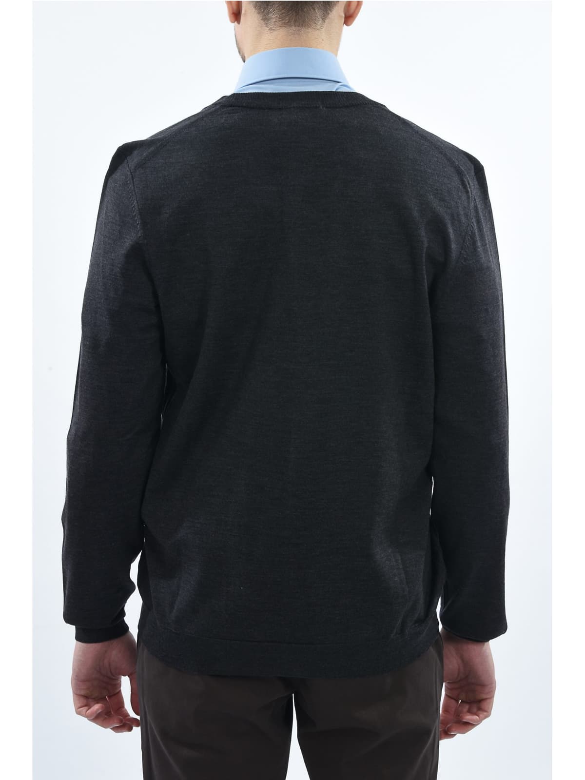 BOSS ΠΛΕΚΤΟ ΖΑΚΕΤΑ MARDON SLIM FIT ΑΝΘΡΑΚΙ