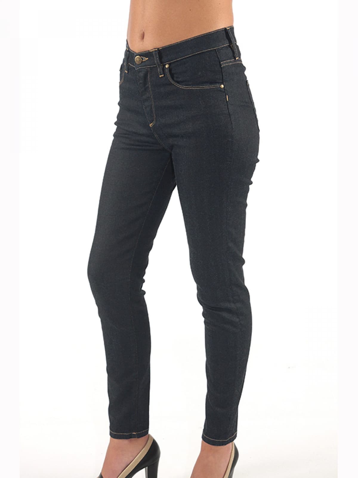 50 CARAT ΠΑΝΤΕΛΟΝΙ ΓΥΝ JEANS SKINNY HIGH WAIST HOPE ΜΠΛΕ