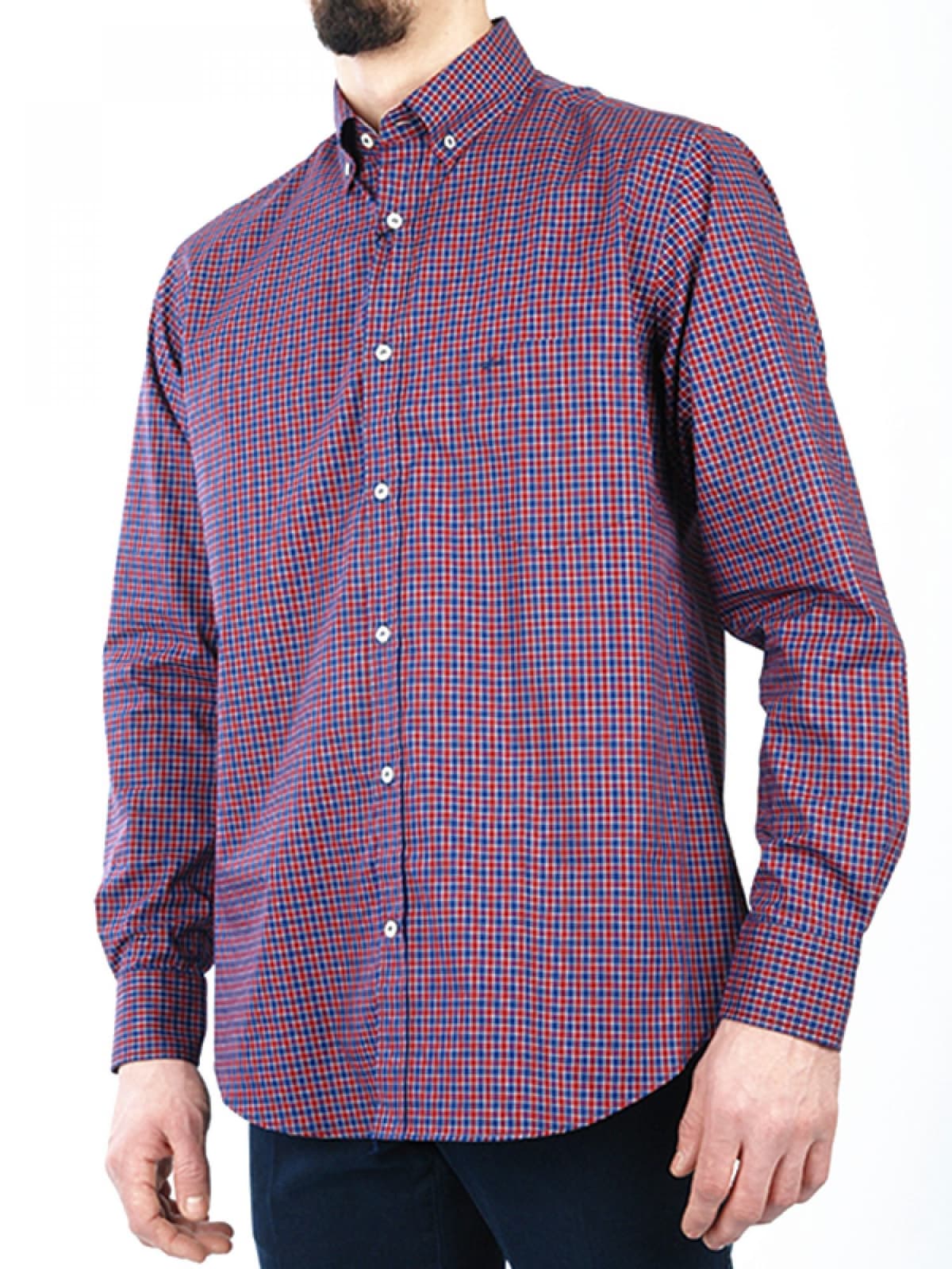 PAUL&SHARK ΠΟΥΚΑΜΙΣΟ ΚΑΡΩ ΚΟΜΠΟΖΕ ΚΟΚΚΙΝΟ