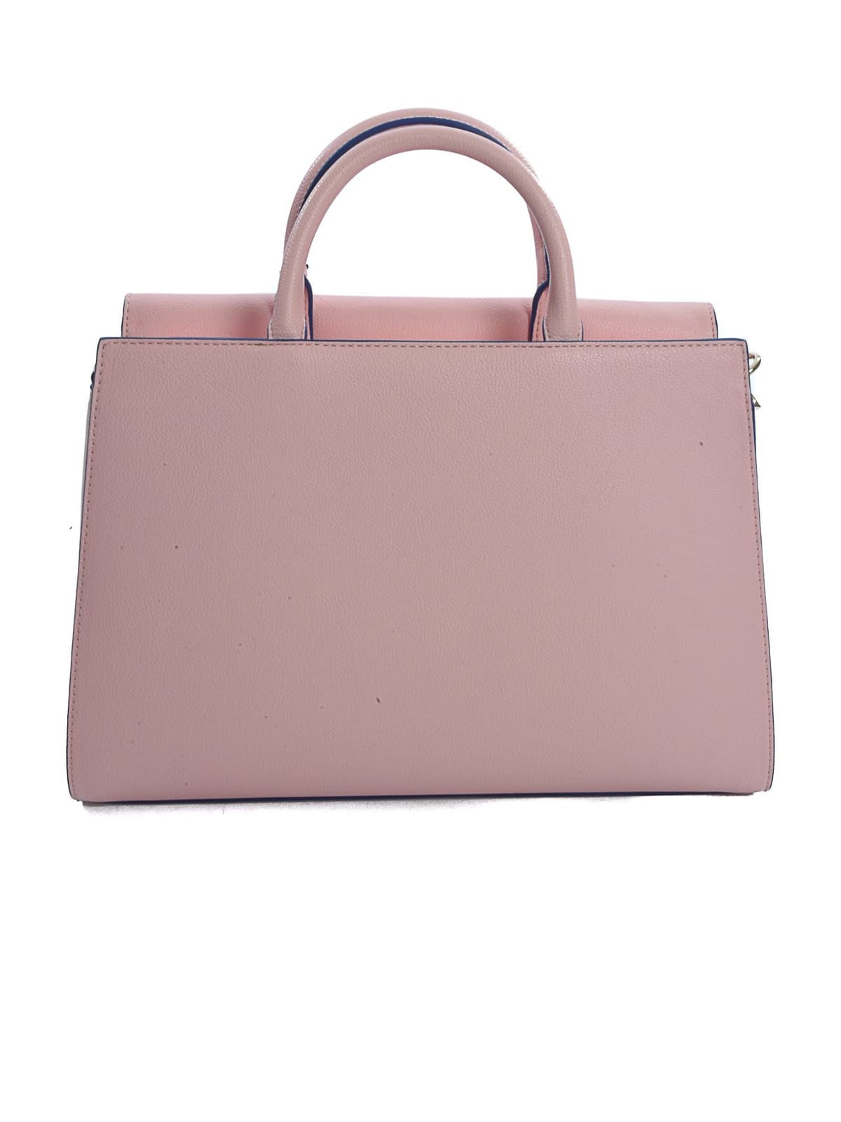 MOSCHINO ΤΣΑΝΤΑ CROSSBODY ΜΩΒ ΛΕΠΤΟΜΕΡΕΙΕΣ ΡΟΖ